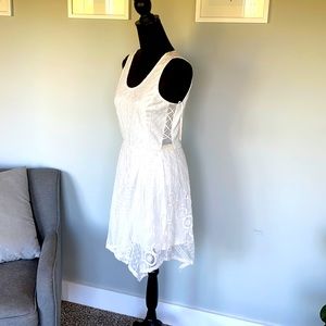 New with tags Candies white lace dress